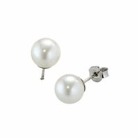 Earrings Kioto Woman in White Gold 301B - 301B